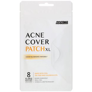 Пластыри от прыщей Avarelle (Acne Cover Patch XL) 8 очень больших пластырей купить в Киеве и Украине