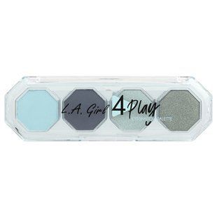 L.A. Girl, 4 Play Eyeshadow Palette, GES231 All Nighter, 0.11 oz (3.2 g)