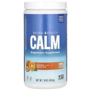 Антистресс напиток апельсиновый вкус Natural Vitality (Vital) 453 г купить в Киеве и Украине