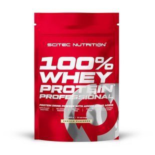 Протеин сывороточный 100% Whey Protein Professional Scitec Nutrition (Whey Protein) 1 кг клубника купить в Киеве и Украине