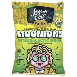 LesserEvil, Moonions, Itergalactic Onion, 6 oz (170 g) купить в Киеве и Украине
