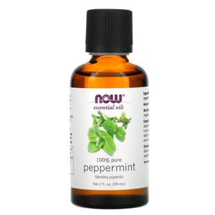 Эфирное масло перечной мяты Now Foods (Essential Oils Peppermint Oil Invigorating Aromatherapy Scent) 59 мл купить в Киеве и Украине