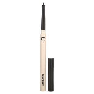 Colorgram, Shade Re-Forming Slim Pencil Liner, 01 Ash Black, 0.004 oz (0.12 g) купить в Киеве и Украине