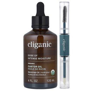 Cliganic, Organic Castor Oil, 4 fl oz (120 ml) купить в Киеве и Украине