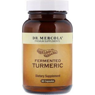 Куркумин турмерик ферментированный Dr. Mercola (Fermented Ginger) 740 мг/160 мг 60 капсул купить в Киеве и Украине