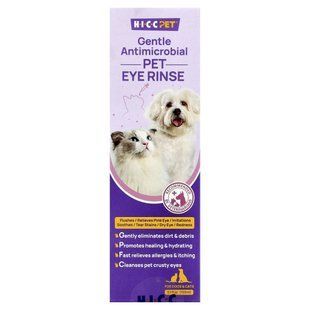 HICC Pet, мягкое противомикробное средство для ополаскивания глаз, для собак и кошек, 150 мл (5,1 жидк. унции) купить в Киеве и Украине
