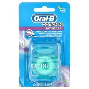 Oral-B, Complete, SATINtape, Mint, 27 yd (25 m) купить в Киеве и Украине