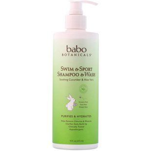 Детский шампунь алое и огурец Babo Botanicals (Shampoo & Wash) 473 мл купить в Киеве и Украине