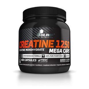 Creatine Mega Caps 1250 OLIMP 400 caps купить в Киеве и Украине