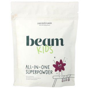 Beam, Kids All-in-One Superpowder, Chocolate, 4.93 oz (140 g)