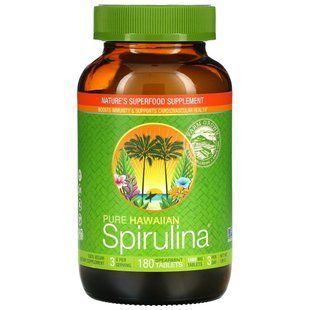 Спирулина мята Nutrex Hawaii (Spirulina Pacifica) 1000 мг 180 таблеток купить в Киеве и Украине