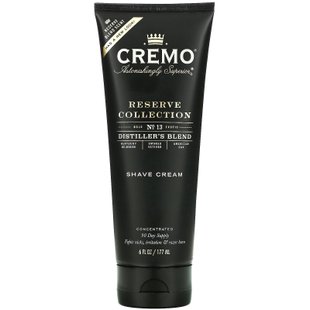 Cremo, Крем для бритья Reserve Collection, № 13, смесь дистилляторов, 6 жидких унций (117 мл) купить в Киеве и Украине