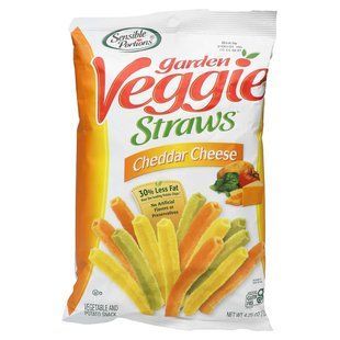 Sensible Portions, Garden Veggie Straws, Cheddar Cheese, 4.25 oz (120 g) купить в Киеве и Украине