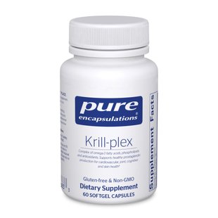 Масло криля Pure Encapsulations (Krill-Plex) 60 капсул купить в Киеве и Украине