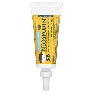Cream of dual action for pain relief for children aged 2 years and older