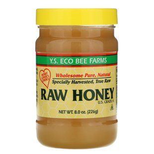 Необроблений мед YS Eco Bee Farms (Raw Honey) 226 г