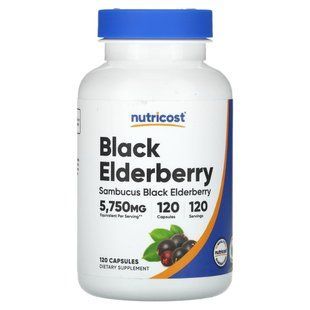 Nutricost Black Elderberry 5750 mg 120 capsules