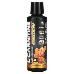 VMI Sports, L-Carnitine 1500 Heat, персик і манго, 473 мл (16 рідк. унцій)