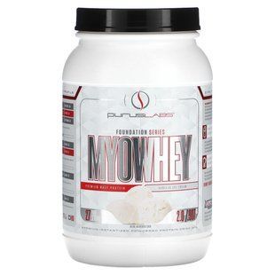 Purus Labs, Foundation Series, MyoWhey, Vanilla Ice Cream, 2 lb (0.907 kg) купить в Киеве и Украине