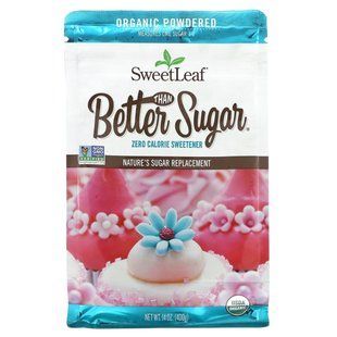 Wisdom Natural, SweetLeaf, Better Than Sugar Organic Powdered, 14 oz (400 g) купить в Киеве и Украине