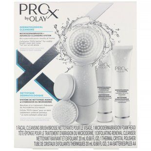 Dermatological cleansing, microdermabrasion + advanced cleansing system, set of 5 pieces