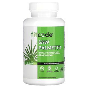 fitcode, Saw Palmetto, 500 mg, 60 Veggie Capsules купить в Киеве и Украине