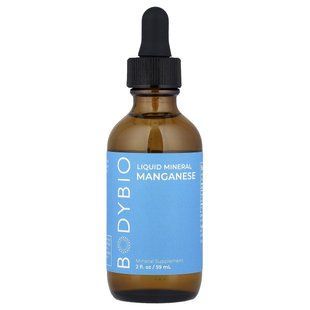 BodyBio, Liquid Mineral Manganese, 2 fl oz (59 ml) купить в Киеве и Украине