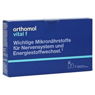Orthomol Vital F, Ортомол Витал Ф, 7 дней (питьевые бутылочки/капсулы) купить в Киеве и Украине