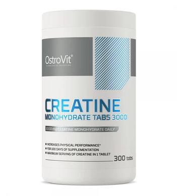 OstroVit-Креатин Creatine Monohydrate 3000 OstroVit 300 таблеток