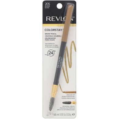 Олівець для брів Colorstay, відтінок Blonde, Revlon, 0,35 г