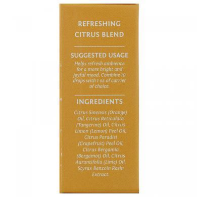 100% Pure Essential Oil Blend, Simple Citrus Scent, BCL, Be Care Love, 0.34 fl oz (10 ml)
