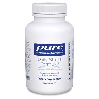 Ежедневные витамины от стресса стресс-формула Pure Encapsulations (Daily Stress Formula) 90 капсул купить в Киеве и Украине