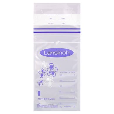 Пакети для зберігання грудного молока Lansinoh 25 шт
