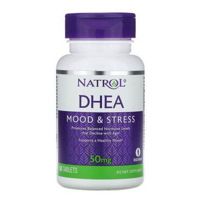 Дегідроепіандростерон Natrol (DHEA) 50 мг 60 таблеток