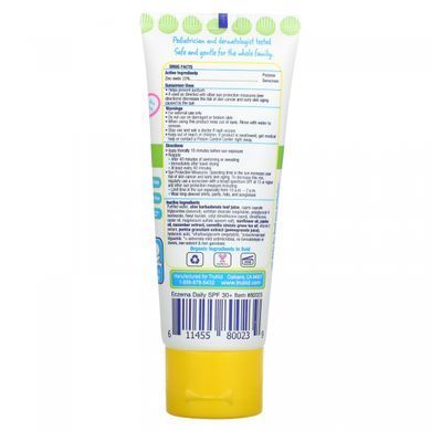 TruKid, TruBaby, ежедневное солнцезащитное средство от экземы, SPF 30, без запаха, 2 жидких унции (58 мл) купить в Киеве и Украине