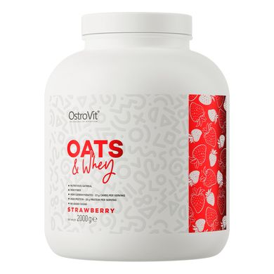 OstroVit Oats & Whey 2000 g strawberry