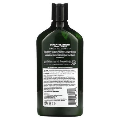 Кондиционер для волос чайное дерево Avalon Organics (Conditioner) 312 мл купить в Киеве и Украине