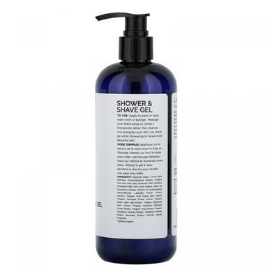 Гель для душа и бритья, лаванда, Shower & Shave Gel, Lavender, Mill Creek Botanicals, 414 мл купить в Киеве и Украине