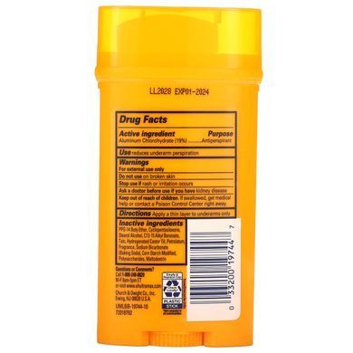 Твердый дезодорант для мужчин Arm & Hammer (Men's Solid Deodorant) 73 г активный спорт купить в Киеве и Украине