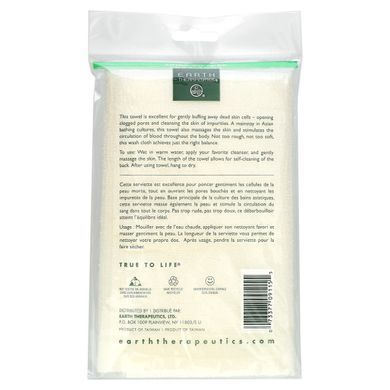 Earth Therapeutics, Basics, Exfoliating Hydro Towel, 1 Towel