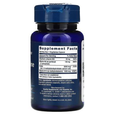 Поддержание уровня гомоцистеина Life Extension (Homocysteine Resist) 60 растительных капсул купить в Киеве и Украине