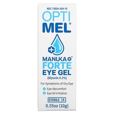 Optimel, Гель для очей Manuka + Forte, 0,35 унції (10 г)