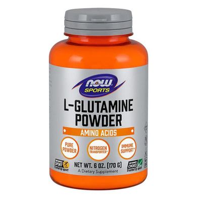 Глютамін порошок Now Foods (L-Glutamine Powder) 170 г