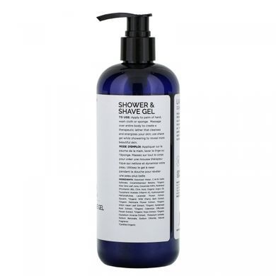 Гель для душа и бритья, лаванда, Shower & Shave Gel, Lavender, Mill Creek Botanicals, 414 мл купить в Киеве и Украине