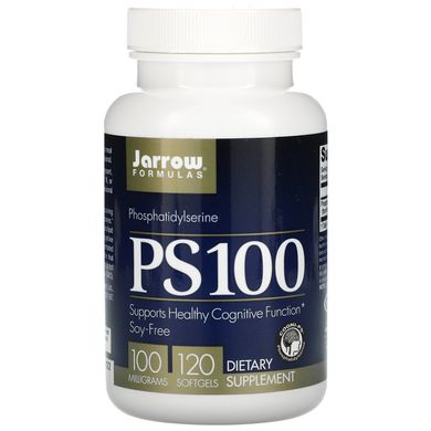 Фосфатидилсерин Jarrow Formulas (Phosphatidylserine) 100 мг 120 капсул