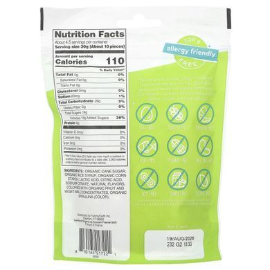 YumEarth, Organic Sour Littles, Soft Chew Candy, Strawberry, Blue Raspberry, Lemon, 5 oz (142 g)