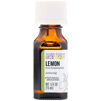 Лимонне масло Aura Cacia (Lemon) 15 мл