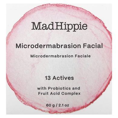 Мікродермабразія для обличчя, MicroDermabrasion Facial, Mad Hippie Skin Care Products, 1 набір
