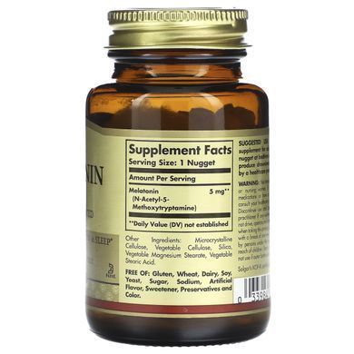 Melatonin Solgar 5 mg 60 tablets