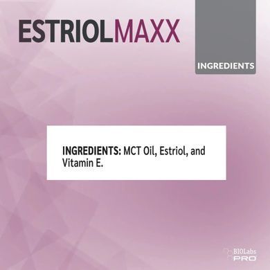 Масло эстриола BIOLabs PRO (Estriol MAXX) 60 мл купить в Киеве и Украине